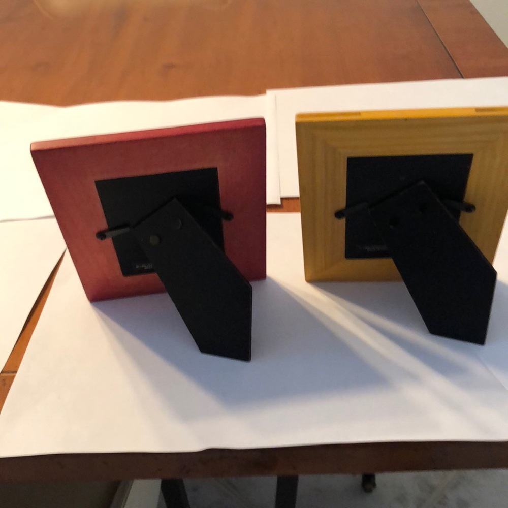 3 Wooden Wallet Pic Frames - Picture 6 of 6
